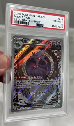 2023 Pokemon Paldea Evolved Mismagius 212/193 Illustration Rare PSA 10 GEM MINT - Image 5