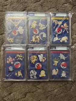 Pokemon Nintendo Power Complete Set Issue 1-6 Collector’s Series 1999 PSA 3 3.5 - Image 2