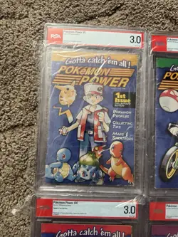 Pokemon Nintendo Power Complete Set Issue 1-6 Collector’s Series 1999 PSA 3 3.5 - Image 3