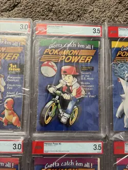 Pokemon Nintendo Power Complete Set Issue 1-6 Collector’s Series 1999 PSA 3 3.5 - Image 5
