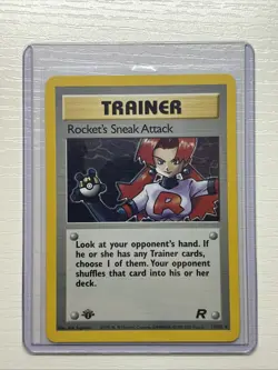 Pokemon Team Rocket "Rocket's Sneak Attack" 16/82 / Holo Rare / Lightly Played - Image 1