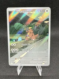 Pokemon Kangaskhan Sv10 Destined Rivals 204/182 Illustration Rare Full Art Holo - Image 1