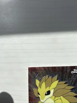 Sandslash #28 Pokemon 2000 Topps Chrome Foil TV Animation Edition - Image 2