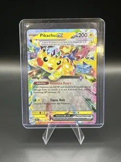 2023 Pokemon Scarlet Violet Surging Sparks Pikachu Ex 57 /191 Art Holo Foil Rare - Image 1