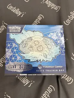 Pokemon Center Stellar Crown Elite Trainer Box ETB New Factory Sealed SHIPS ASAP - Image 1