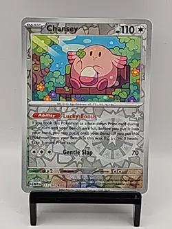 2023 Near Mint Pokemon Chansey 113/165 Reverse Scarlet Holo Violet 151 English - Image 1
