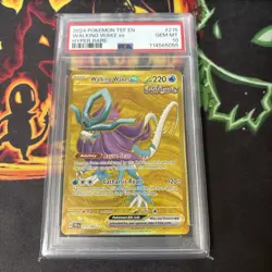 Pokemon TCG Temporal Forces Walking Wake ex 215/162 Hyper Rare PSA 10 - Image 1
