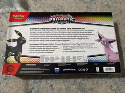 Pokemon TCG Prismatic Evolutions Premium Figure Collection New Sealed IN HAND - Image 2