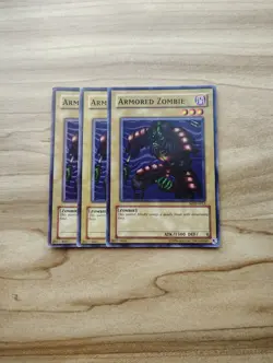 Yu-Gi-Oh! - Armored Zombie 3X - Full Playset - Image 1