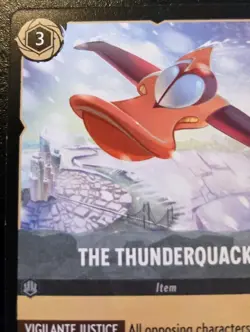 The Thunderquack 202/204 Rare Winterspell Disney Lorcana TCG - Image 2
