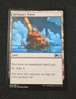 Reliquary Tower Core Set 2019 MP Regular MTG Card - Image 1