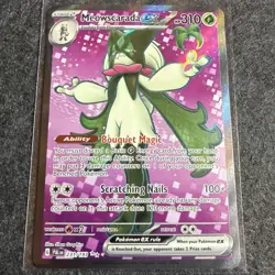 Meowscarada ex 231/193 Ultra Rare Paldea Evolved Pokemon Card - Image 1