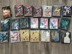 Pokemon Trading Card Sealed Sleeves /Dragon Ball (28 Total Sealed New Sleeves) - Image 1