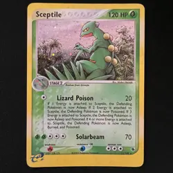 Sceptile 11/109 – Ruby & Sapphire Holo Vintage Rare Pokemon Card MP - Image 1