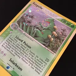 Sceptile 11/109 – Ruby & Sapphire Holo Vintage Rare Pokemon Card MP - Image 3
