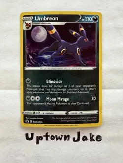 Umbreon SWSH129 - Black Star Promo - Near Mint NM Holo Pokemon Card (1) - Image 1