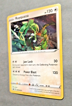 Pokemon TCG, Rayquaza SWSH029 SWSH: Sword & Shield Promo Cards Cosmos Holo, NM - Image 2