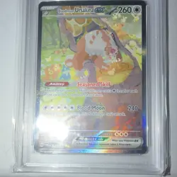 Pokemon Bloodmoon Ursaluna ex Special Illustration Rare Holo Card 216/167 PSA 10 - Image 4