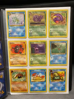 Fossil Set Part Complete Vintage Pokemon Cards Bundle No Duplicates 1999 WOTC - Image 3