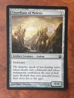 Guardians of Meletis MTG Magic the Gathering Card NM Near Mint THS - Image 1