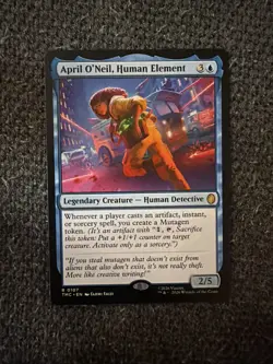 April O'Neil, Human Element-0107-Teenage Mutant Ninja Turtles-MTG-NM/M - Image 1