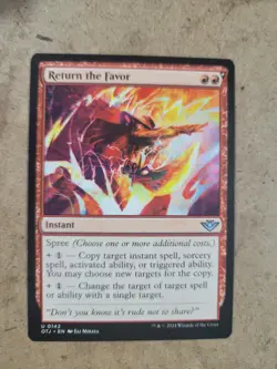 Return the Favor OTJ 142 - Normal - NM - Magic the Gathering - Image 1