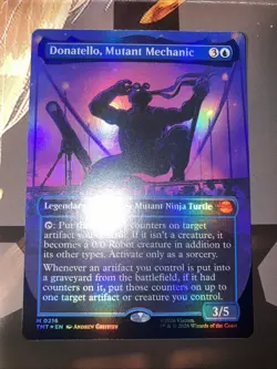 Donatello, Mutant Mechanic (Borderless) Teenage Mutant Ninja Turtles Foil - Image 1