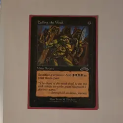 Culling the Weak Stronghold 55 Regular Common Black Instant English - Image 1