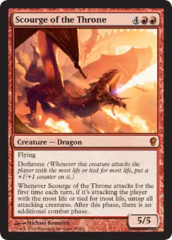 MTG - Scourge of the Throne - Conspiracy - NM, English Magic FLAT RATE SHIP - Image 1