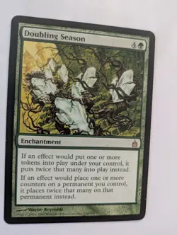 Doubling Season Ravnica MTG NM Free shipping with tracking - Image 1