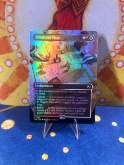 Windcrag Siege (Borderless) Tarkir: Dragonstorm Foil - Image 1