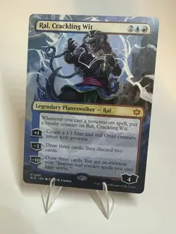 Ral, Crackling Wit (Borderless) Bloomburrow Regular MtG 0341 - Image 1