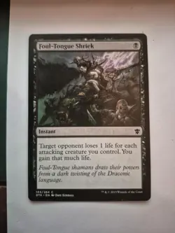 Foul-Tongue Shriek 103/264 MTG NM Dragons of Tarkir (C) - Image 1