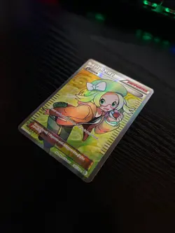 Bianca 147/149 Boundaries Crossed Full Art Trainer Supporter Holo NM Pokemon - Image 2