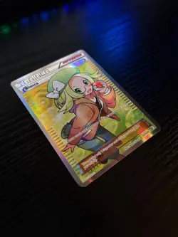 Bianca 147/149 Boundaries Crossed Full Art Trainer Supporter Holo NM Pokemon - Image 3