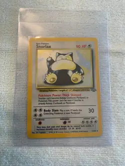 Pokemon TCG Rare Holo Snorlax Jungle Holo 11/64 LP Condition - Image 1