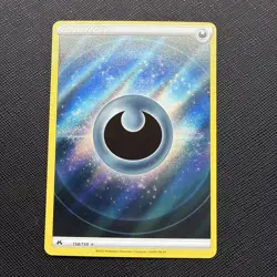 🌑Pokemon TCG 👑 Textured / Numbered Darkness Energy 158/159 - Crown Zenith - Image 1