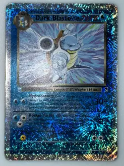 Dark Blastoise Reverse Holo | Legendary Collection 4/110 - Pokemon - LP - Image 2