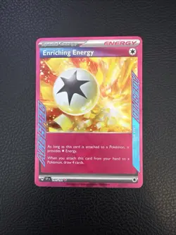Enriching Energy 191/191 Pokemon TCG S&V Surging Sparks Ace Spec Rare Near Mint - Image 1