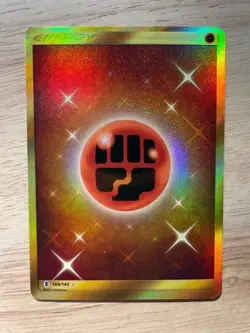 POKEMON TCG: Fighting Energy (Secret) 169/145 Sm-Guardians Rising Holo - Image 1