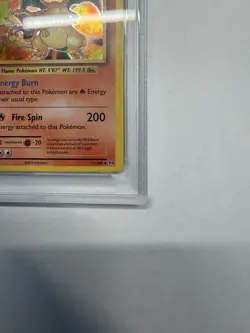 2016 XY Evolutions Charizard Holo PSA 8, #11/108, Pokemon, NM-MT - Image 2