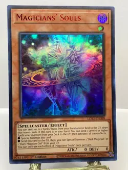 MAGICIANS' SOULS (RED) LDS3-EN088 HOLO 1st Edition LEGENDARY DUELISTS YU-GI-OH - Image 1