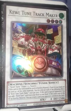 Kewl Tune Track Maker PHRE-EN035 1st Ed. Collector's Rare Phantom Revenge YuGiOh - Image 1