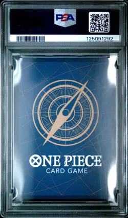 2025 One Piece OP11 Alternate Art #114 G/G F/F Pistol Red Hawk PSA 10 - Image 2