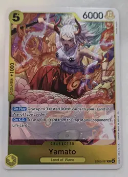 Yamato EB03-057 RARE One Piece TCG Heroines Edition ENG NM - Image 1