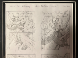 MTG Original Art Chatterfang, Squirrel General Rough Sketches by Milivoj Ceran - Image 2