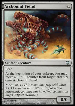 MTG Magic the Gathering Arcbound Fiend (96/165) Darksteel MP - Image 1