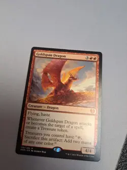 MTG: Kaldheim: Goldspan Dragon (LP) - Image 2