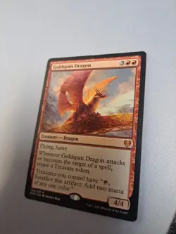 MTG: Kaldheim: Goldspan Dragon (LP) - Image 3