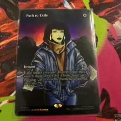 Path To Exile X1 BORDERLESS FOIL-NM/M-Teenage Mutant Ninja Turtles - Image 1